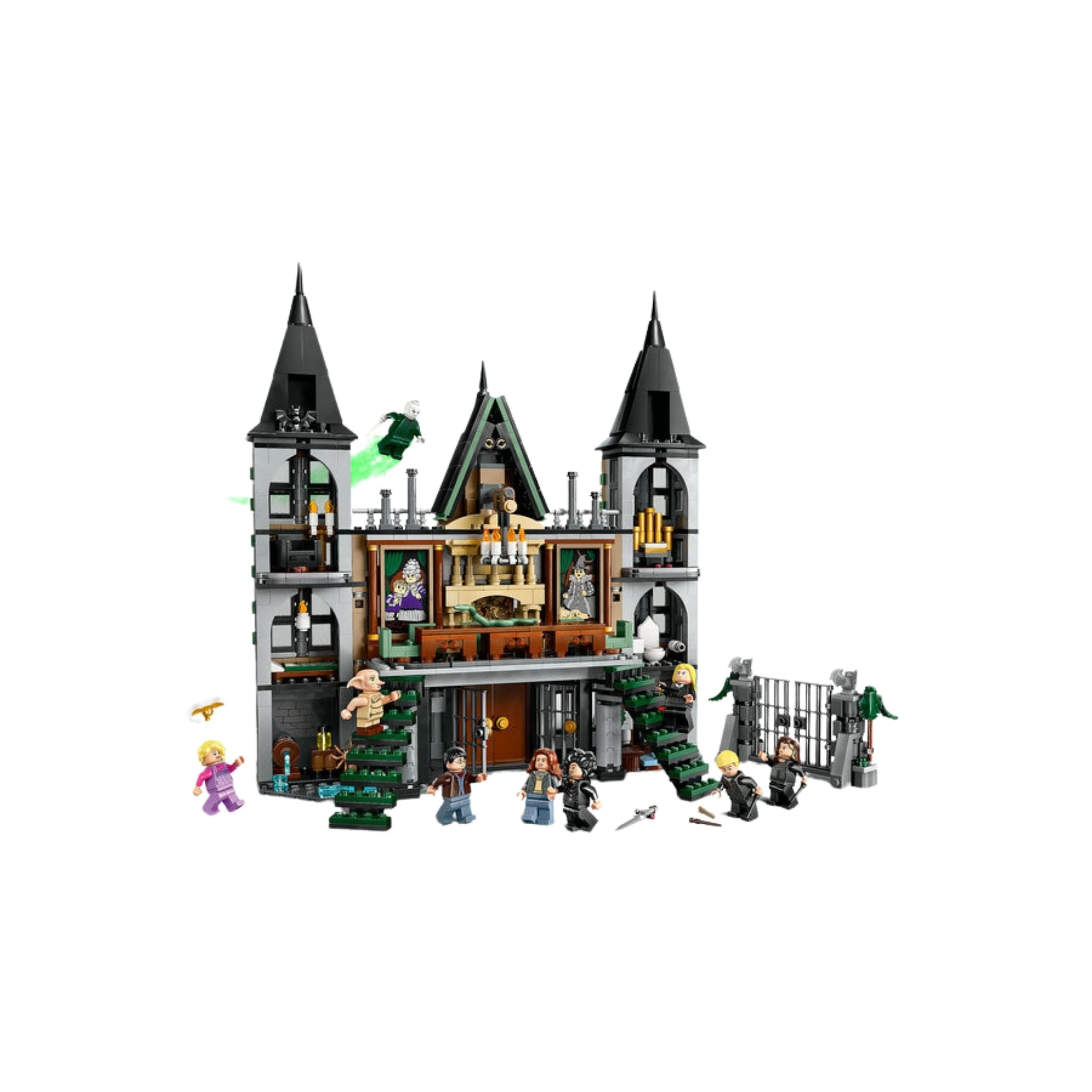Lego Harry Potter Malfoy Malikanesi, Büyücü Oyuncağı Yapım Seti 76453