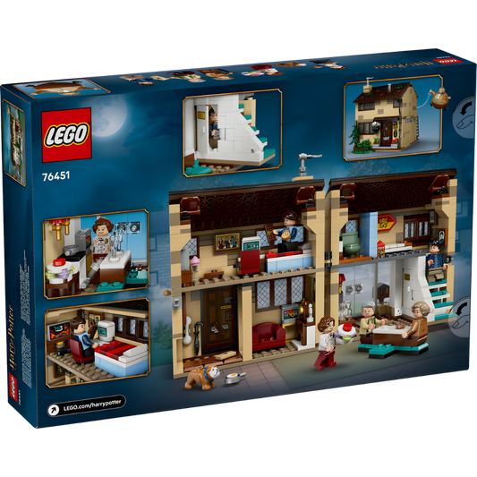 Lego Harry Potter Privet Drive Marge Hala'nın Ziyareti İnşa Edilebilen Ev 76451