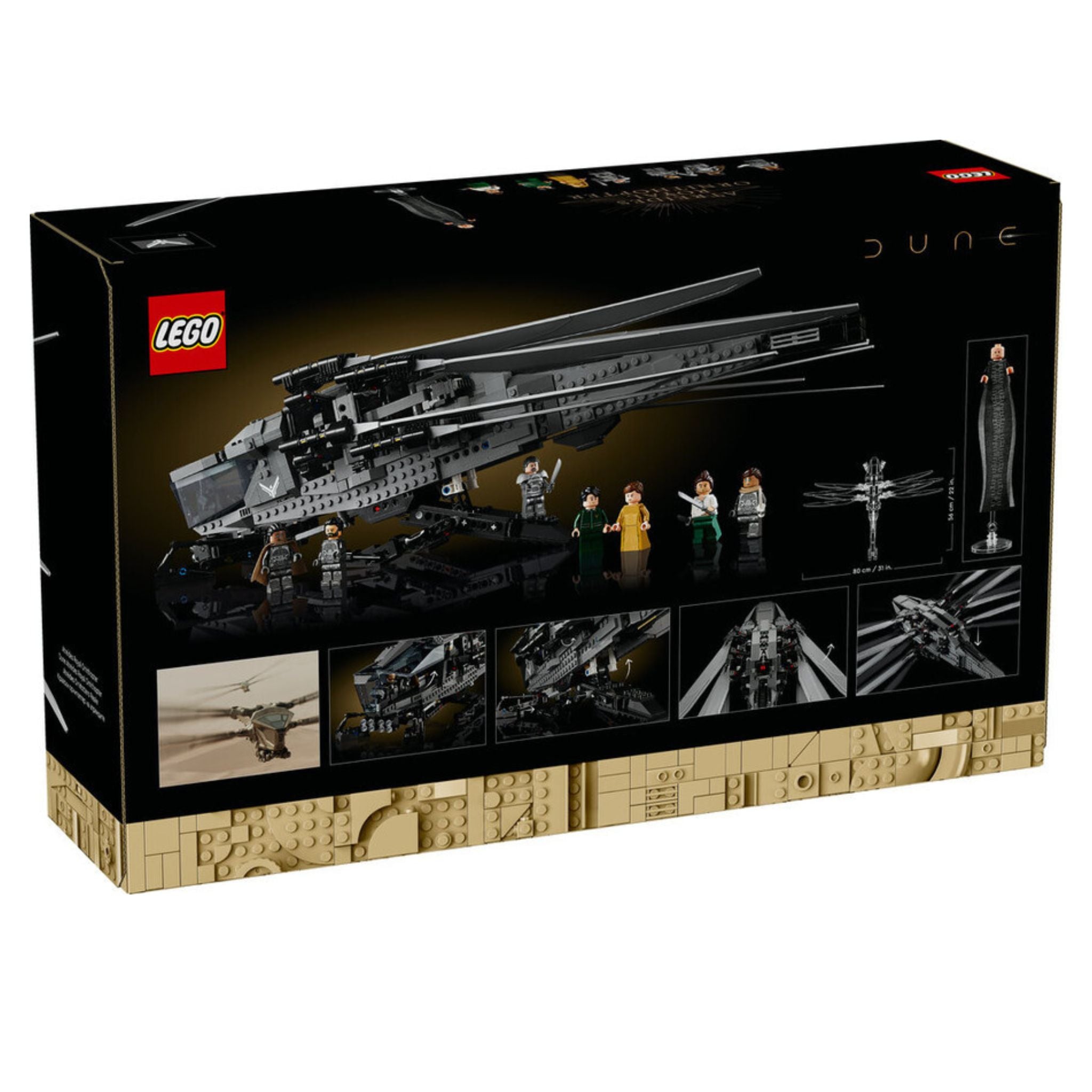 Lego Icons Dune Çöl Gezegeni Atreides Royal Ornithopter Seti 10327