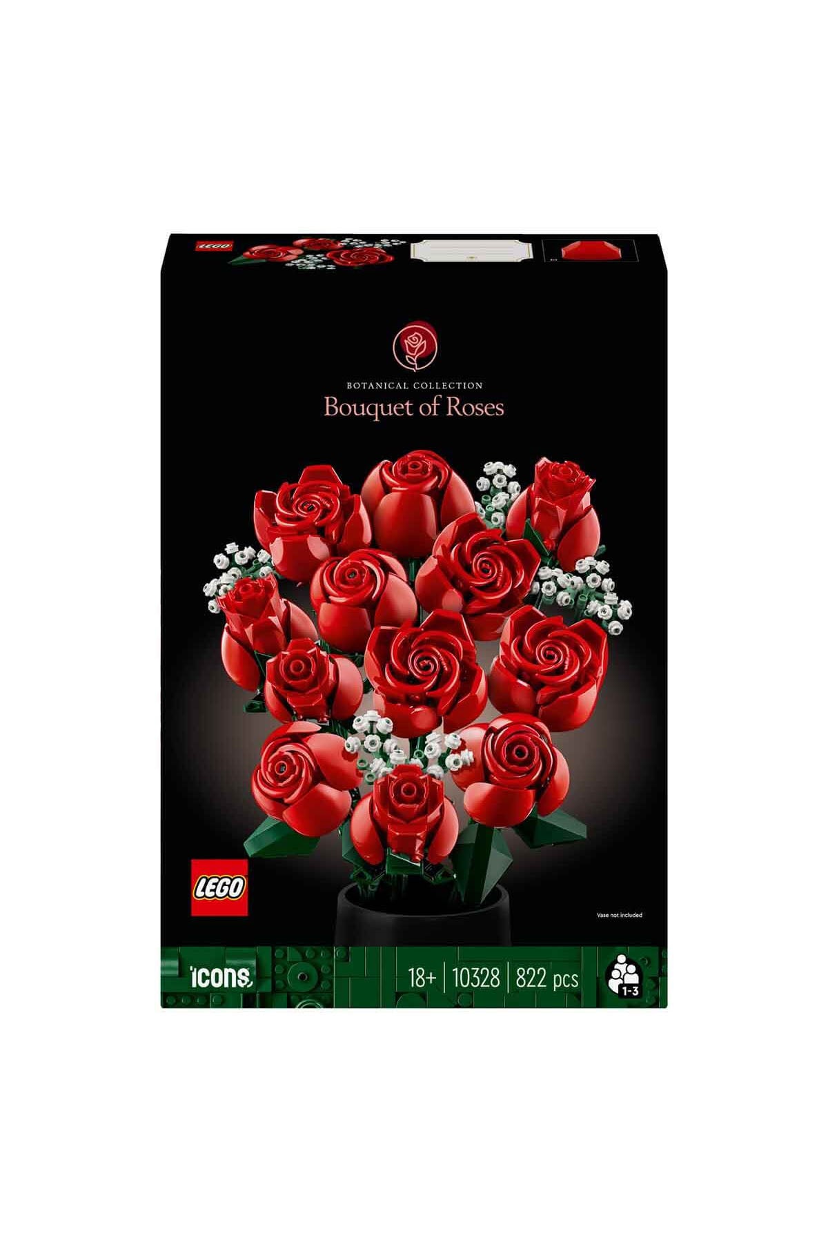 Lego Icons Gül Buketi - 10328