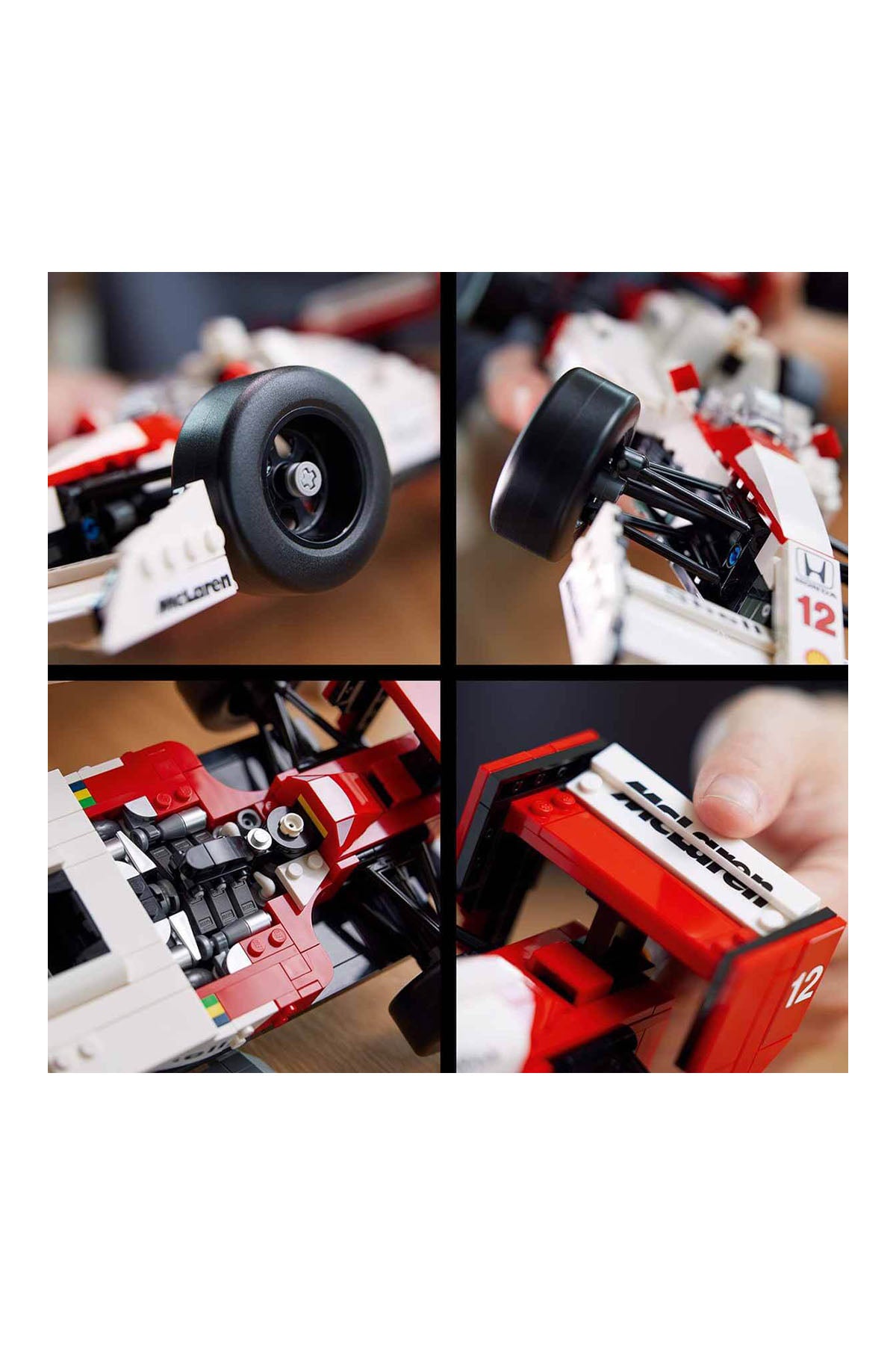 Lego Icons McLaren MP4/4 ve Ayrton Senna Seti - 10330