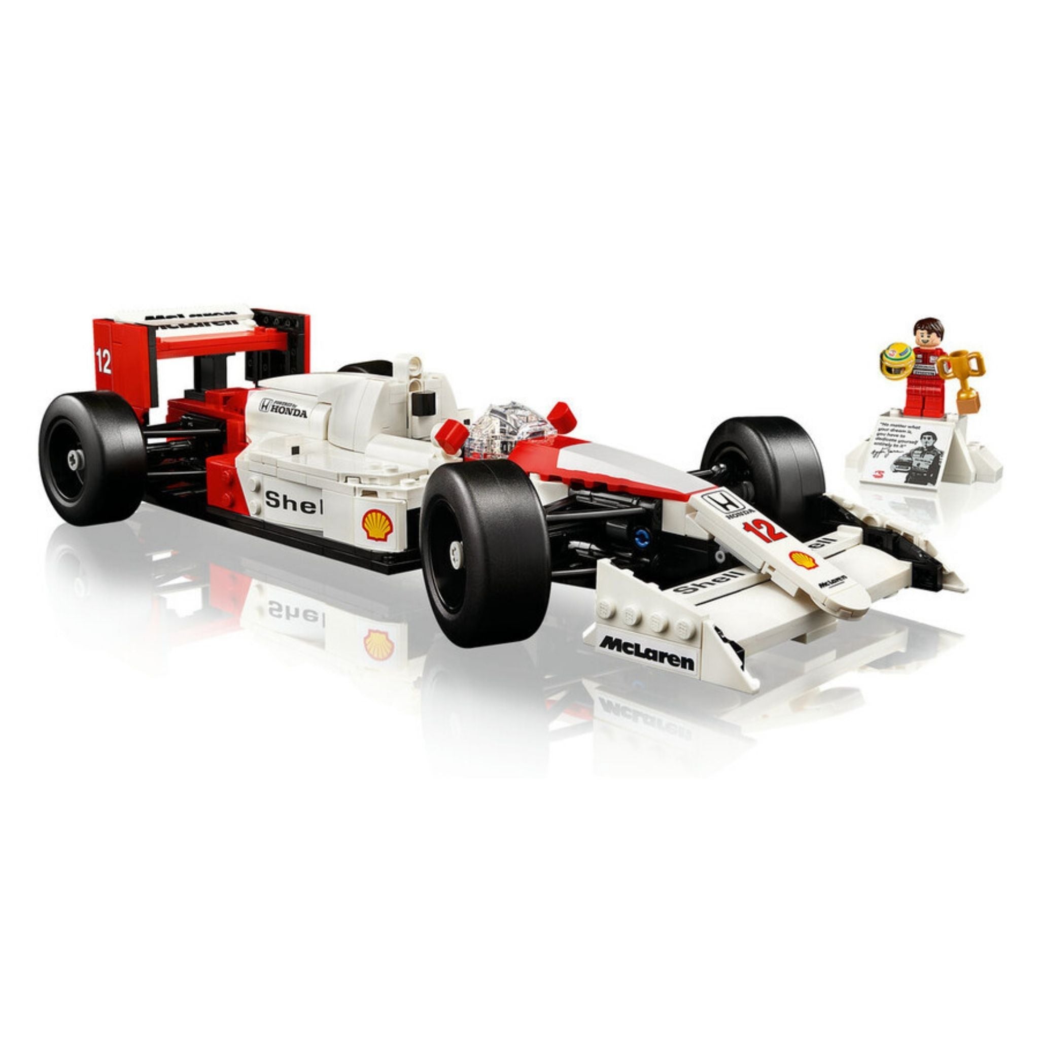 Lego Icons Mclaren Mp4/4 Ve Ayrton Senna 10330 Yapım Seti 693 Parça