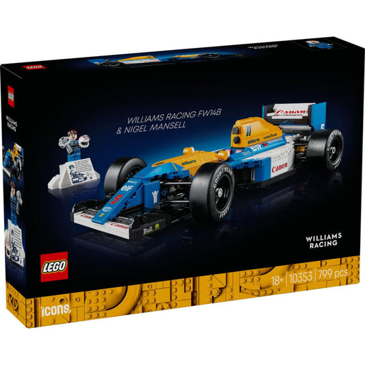 Lego Icons Icons Williams Racing FW14B ve Nigel Mansell 10353