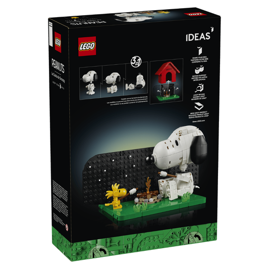 Lego Ideas Peanuts Snoopy nin Köpek Kulübesi 21368