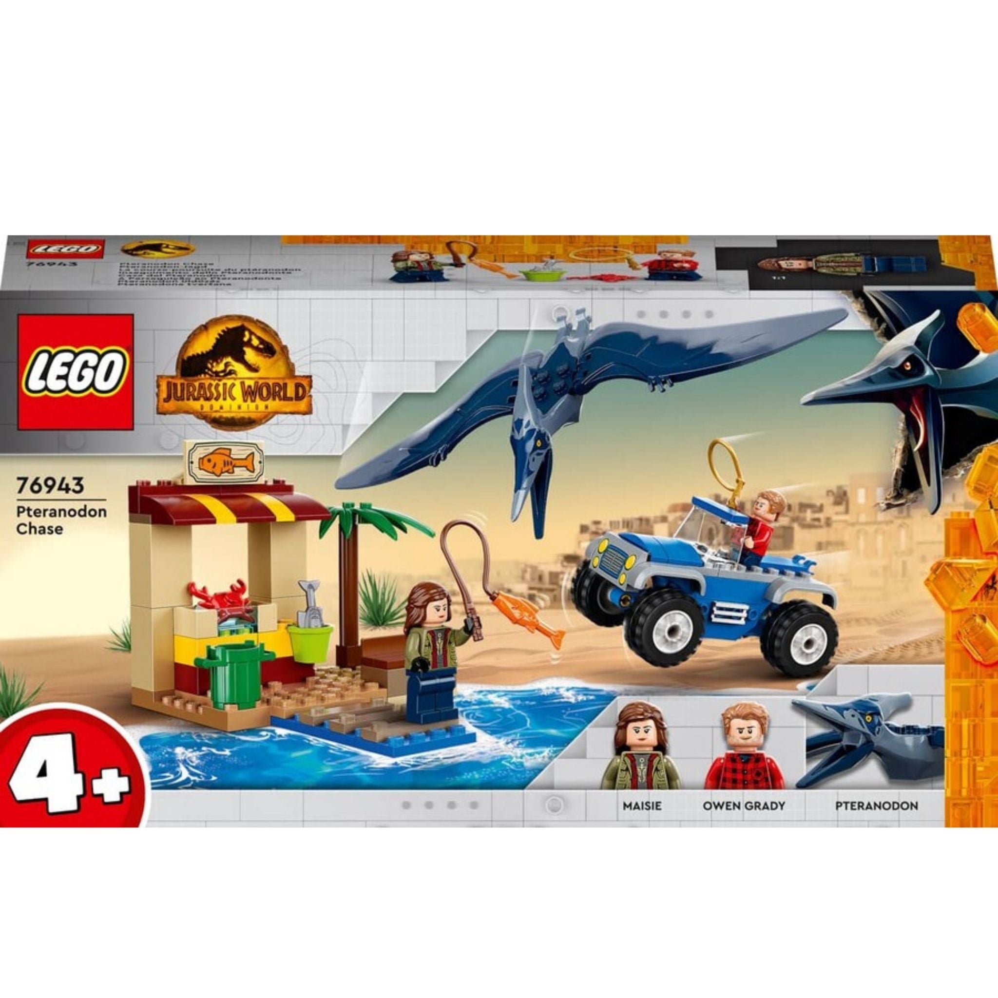 Lego Jurassic World Pteranodon Takibi 76943