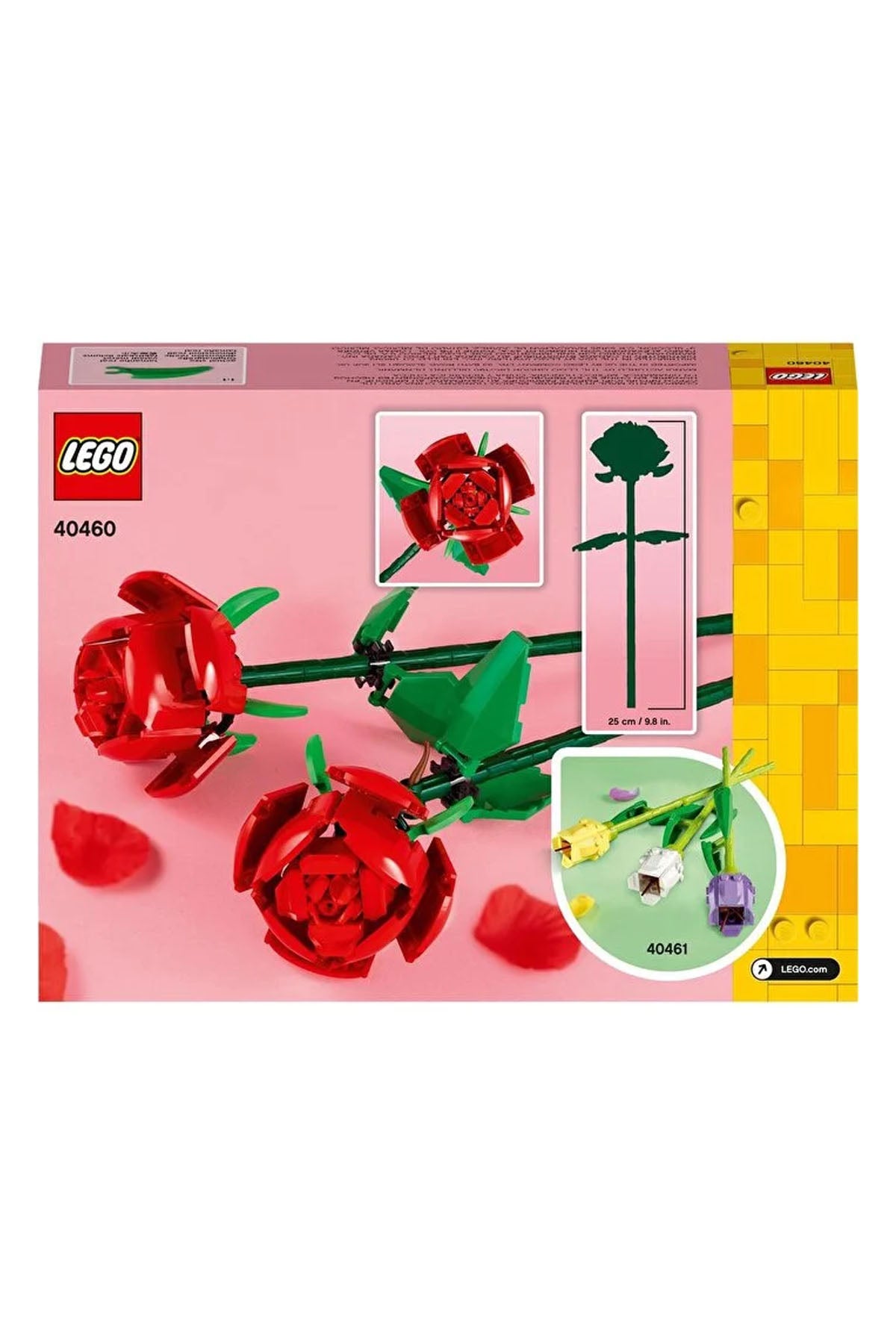 Lego Lel Flowers Gül 40460