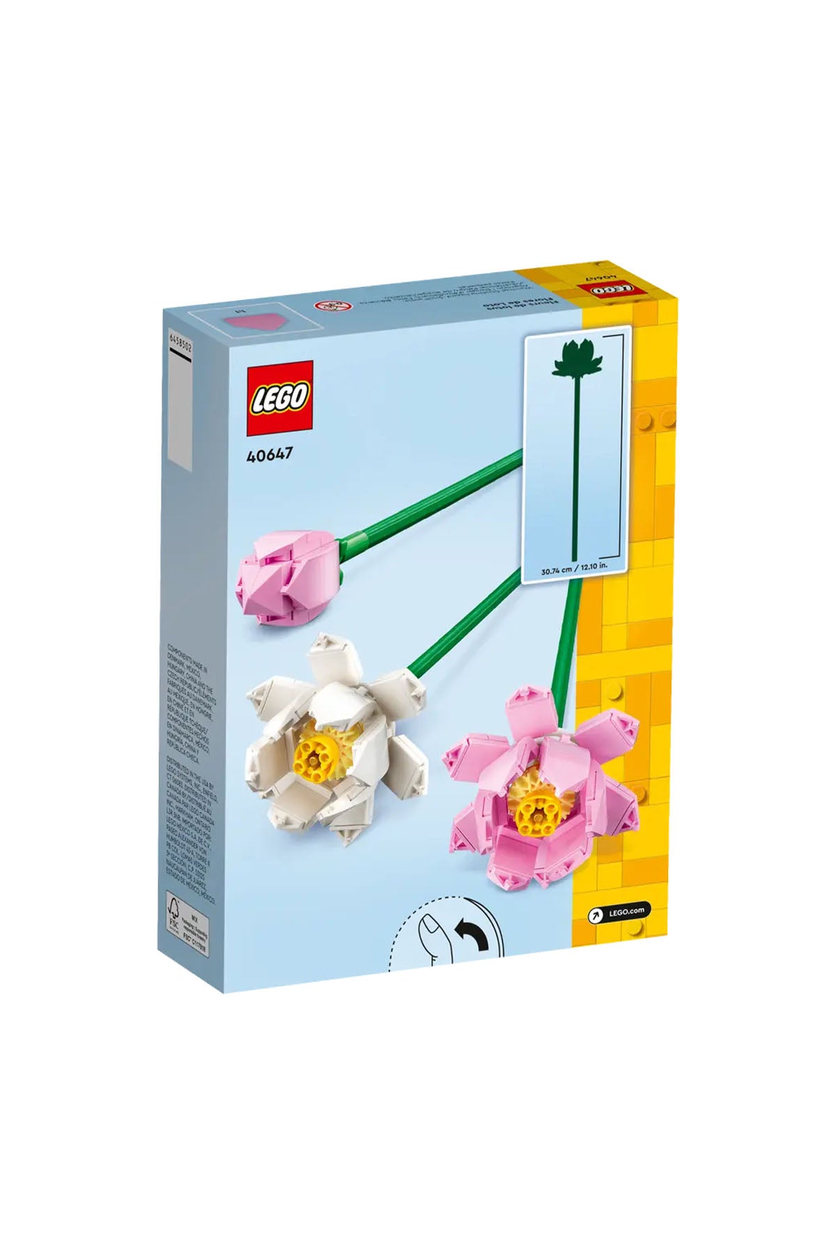 Lego LEL Flowers Lotus Çiçekleri - 40647