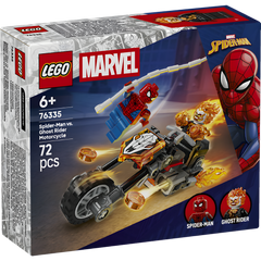 Lego Marvel Örümcek Adam ve Ghost Rider Motosikleti 76335