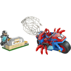 Lego Marvel Spidey ve İnanılmaz Arkadaşları Motosikletli Spidey Rhino Ya Karşı 11206