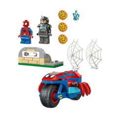 Lego Marvel Spidey ve İnanılmaz Arkadaşları Motosikletli Spidey Rhino Ya Karşı 11206