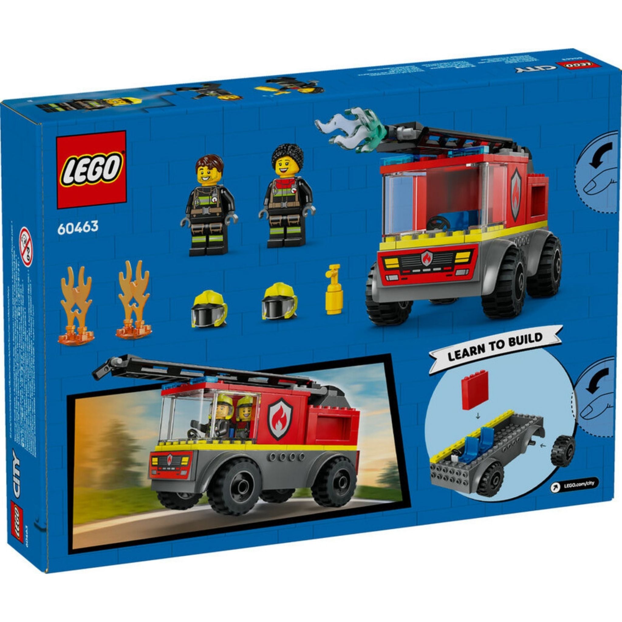 Lego City Merdivenli İtfaiye Kamyonu 60463
