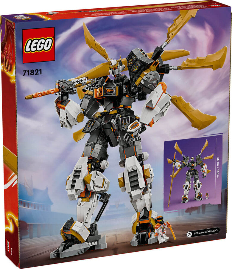 Lego Ninjago Cole Un Titan Ejderha Robotu Macera Oyuncağı 71821