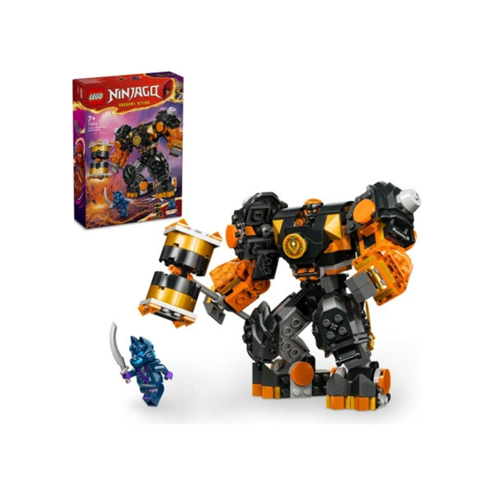 Lego Ninjago Cole Un Toprak Elementi Robotu 71806