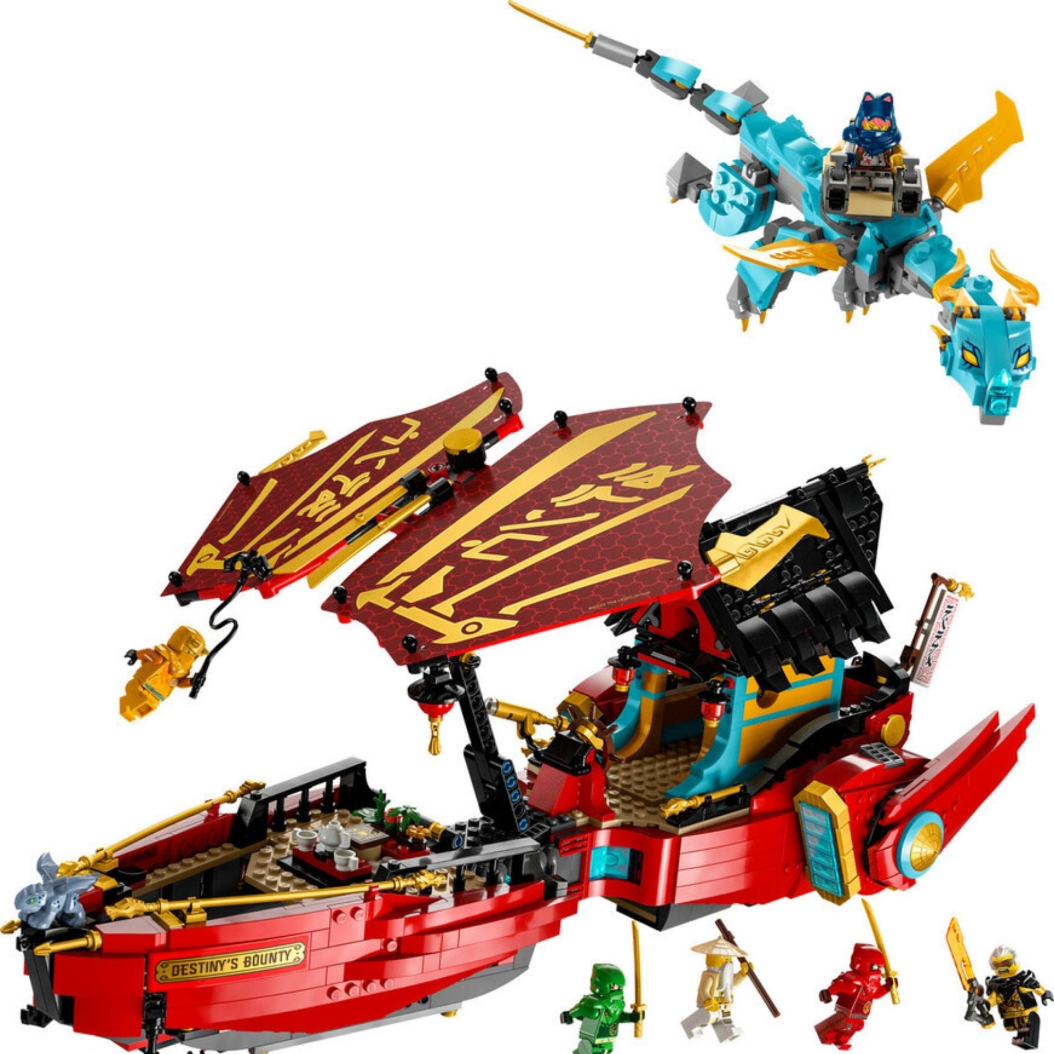 Lego Ninjago Destinys Bounty Zamana Karşı Yarış 71797