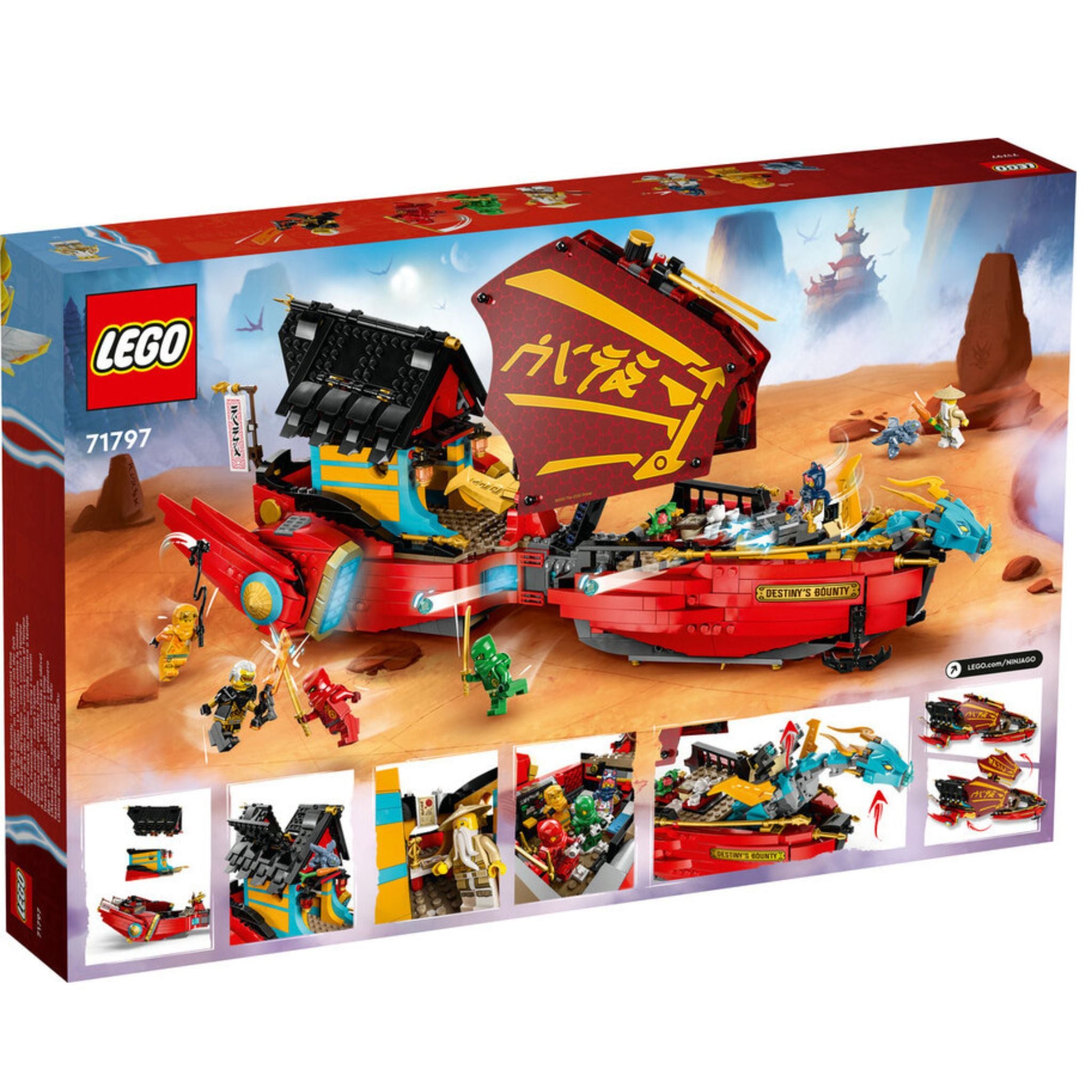 Lego Ninjago Destinys Bounty Zamana Karşı Yarış 71797