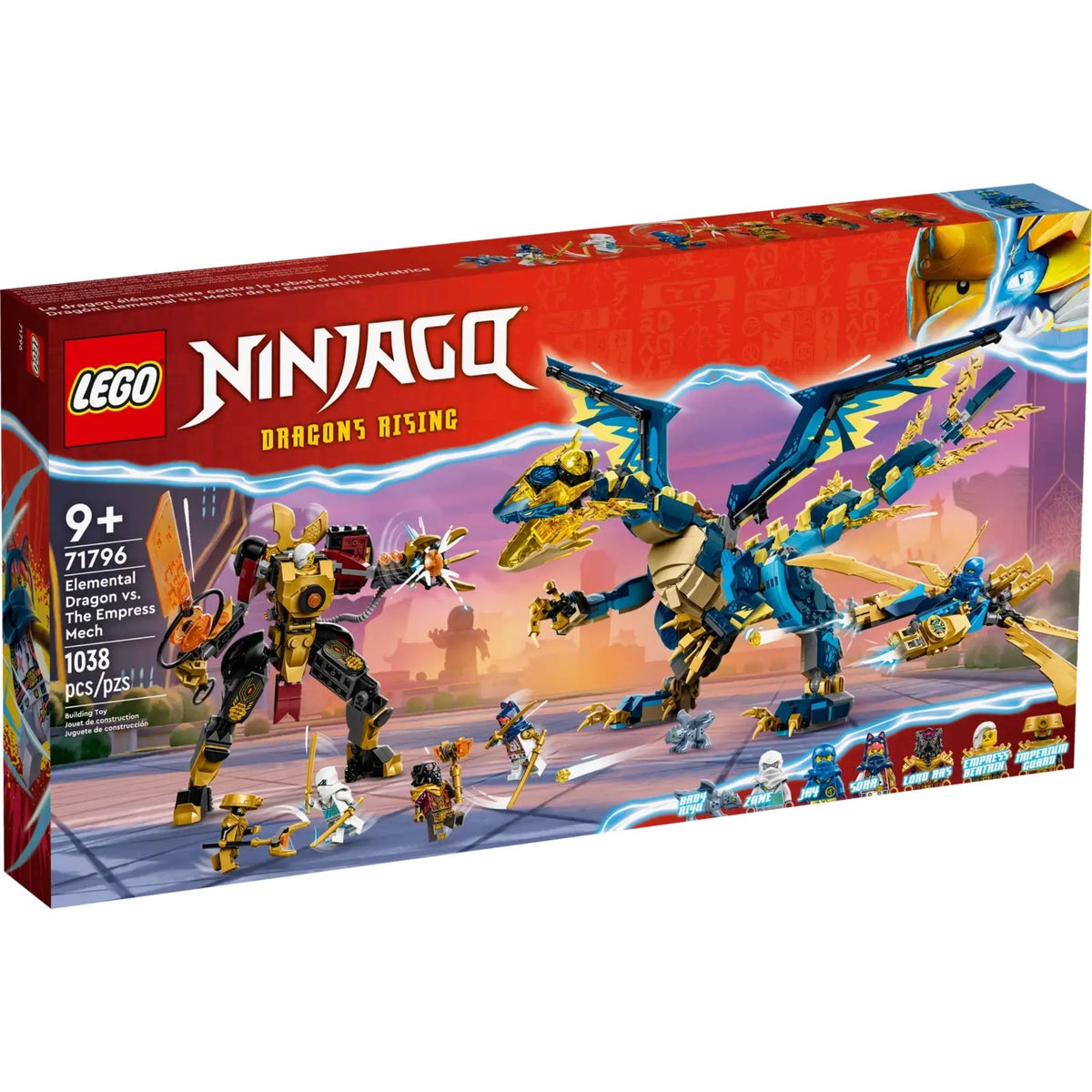 Lego Ninjago Element Ejderhası İmparatoriçe Robotuna Karşı 71796