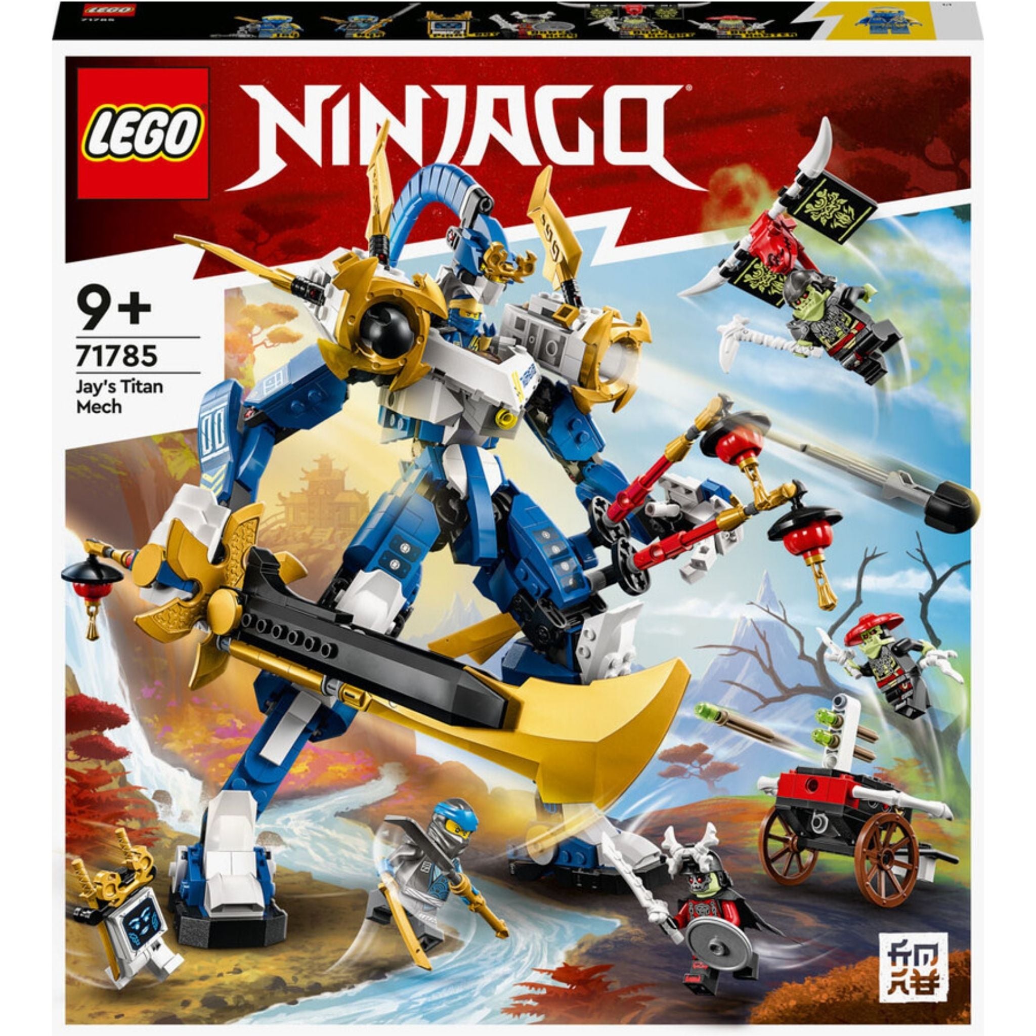 Lego Ninjago Jay In Titan Robotu 71785