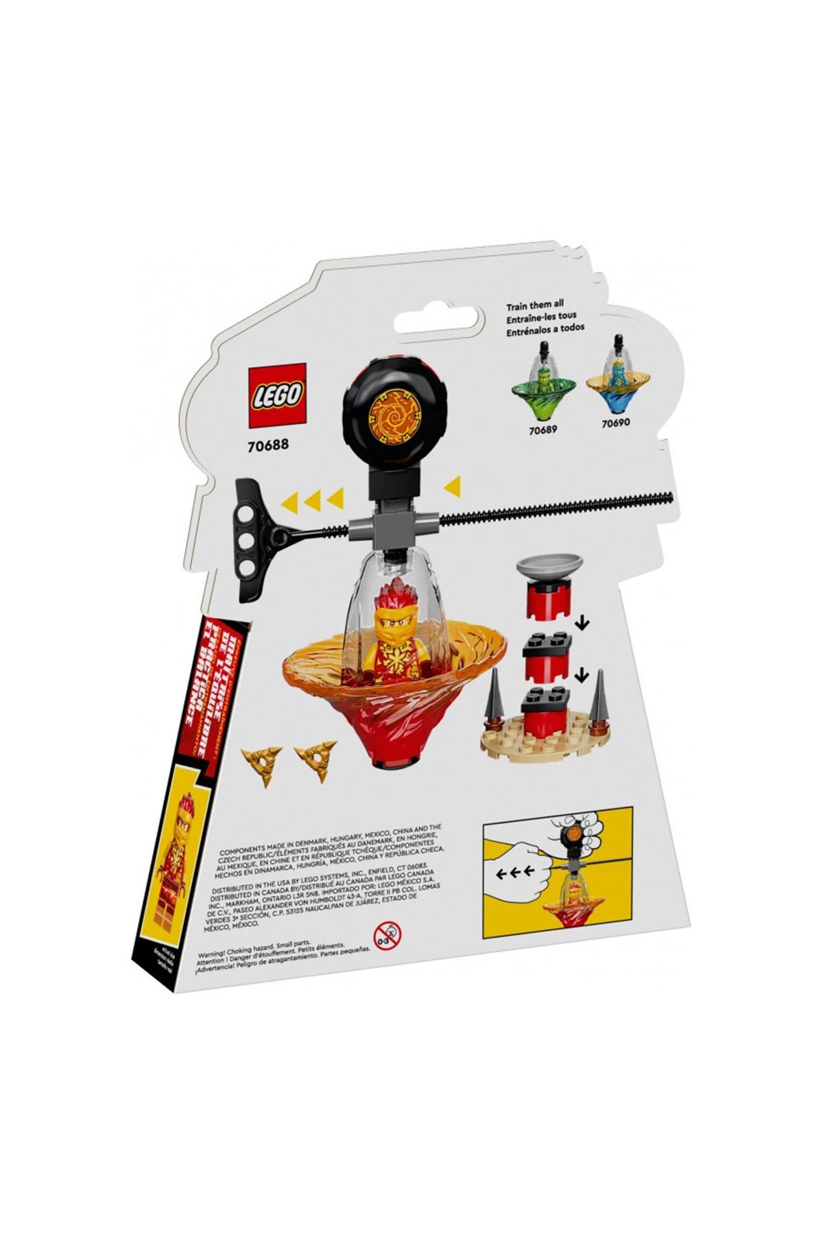 Lego Ninjago Kainin Spinjitzu Ninja Eğitimi 70688