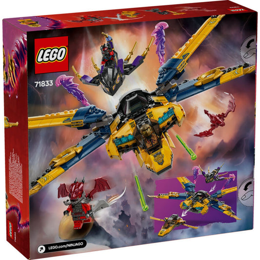 Lego Ninjago Ras ve Arin'in Süper Fırtına Jeti Oyuncağı 71833