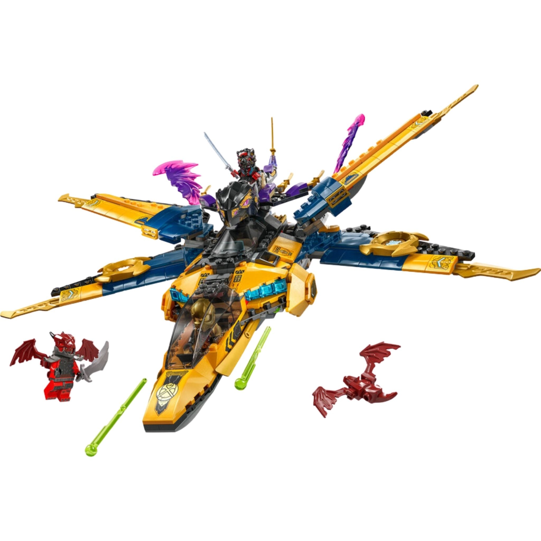 Lego Ninjago Ras ve Arin'in Süper Fırtına Jeti Oyuncağı 71833