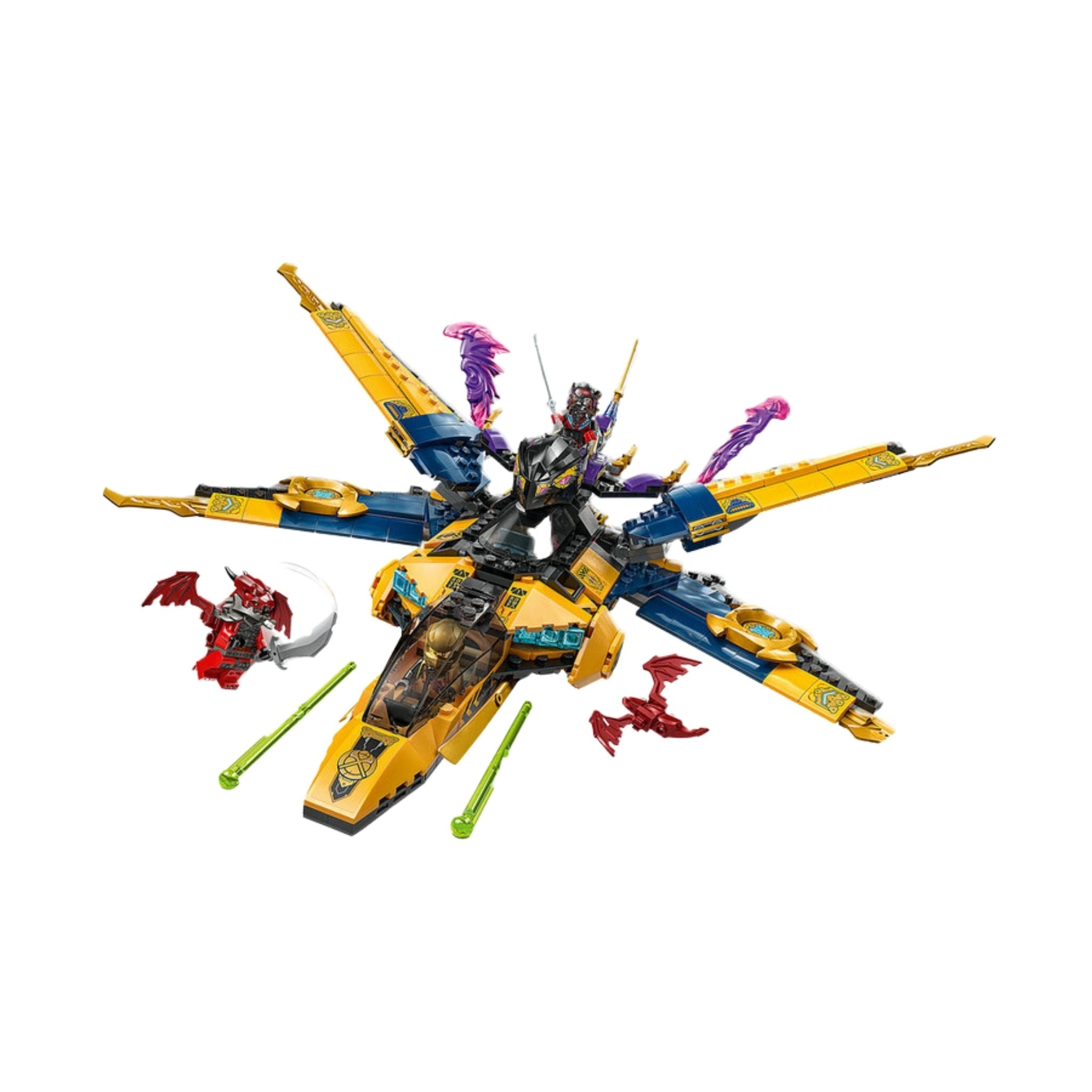 Lego Ninjago Ras ve Arin'in Süper Fırtına Jeti Oyuncağı 71833