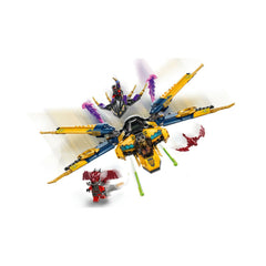 Lego Ninjago Ras ve Arin'in Süper Fırtına Jeti Oyuncağı 71833