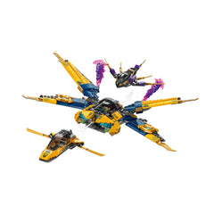 Lego Ninjago Ras ve Arin'in Süper Fırtına Jeti Oyuncağı 71833