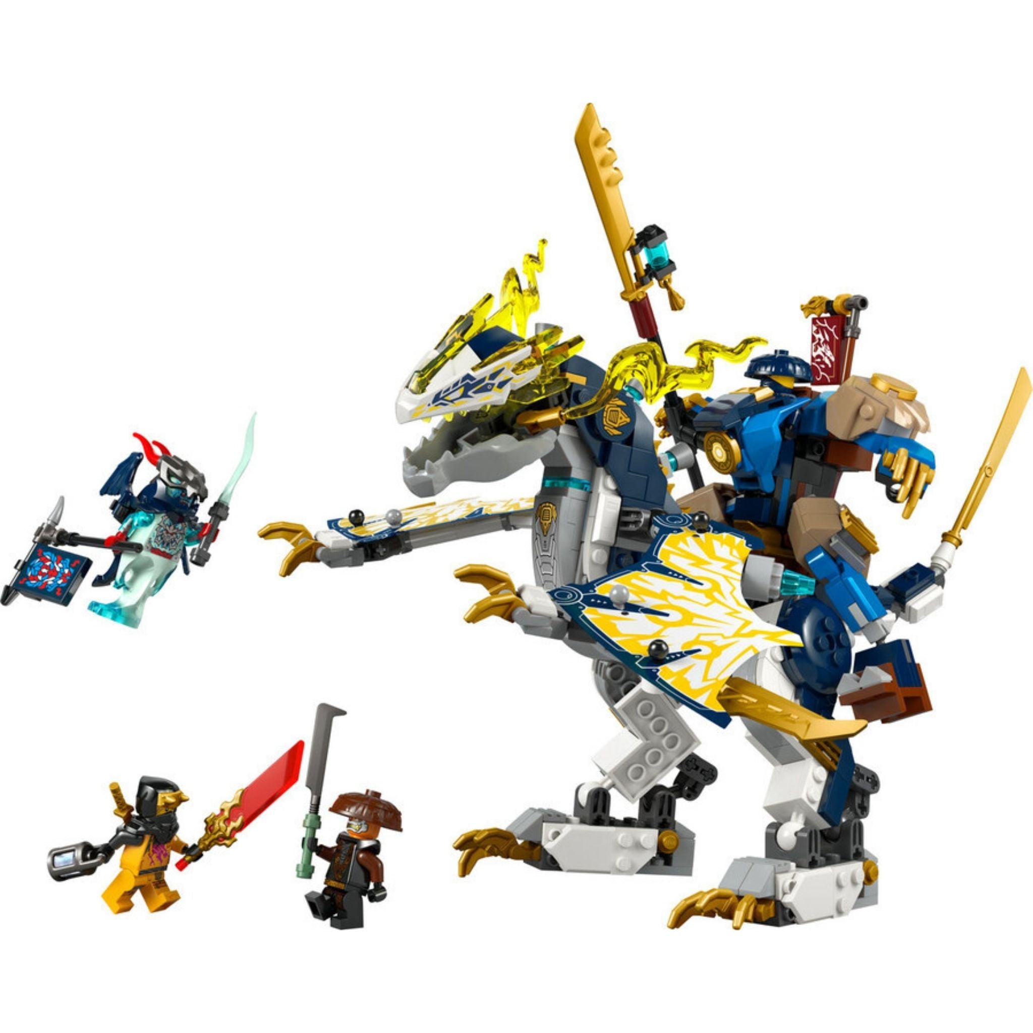 Lego Ninjago Rogue'un Robot Ejderha Binicisi Ninja Oyuncağı 71843