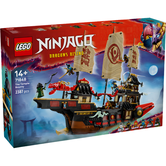 Lego Ninjago Tapınak Ödülü Oyuncak Gemi Yapım Seti 71848