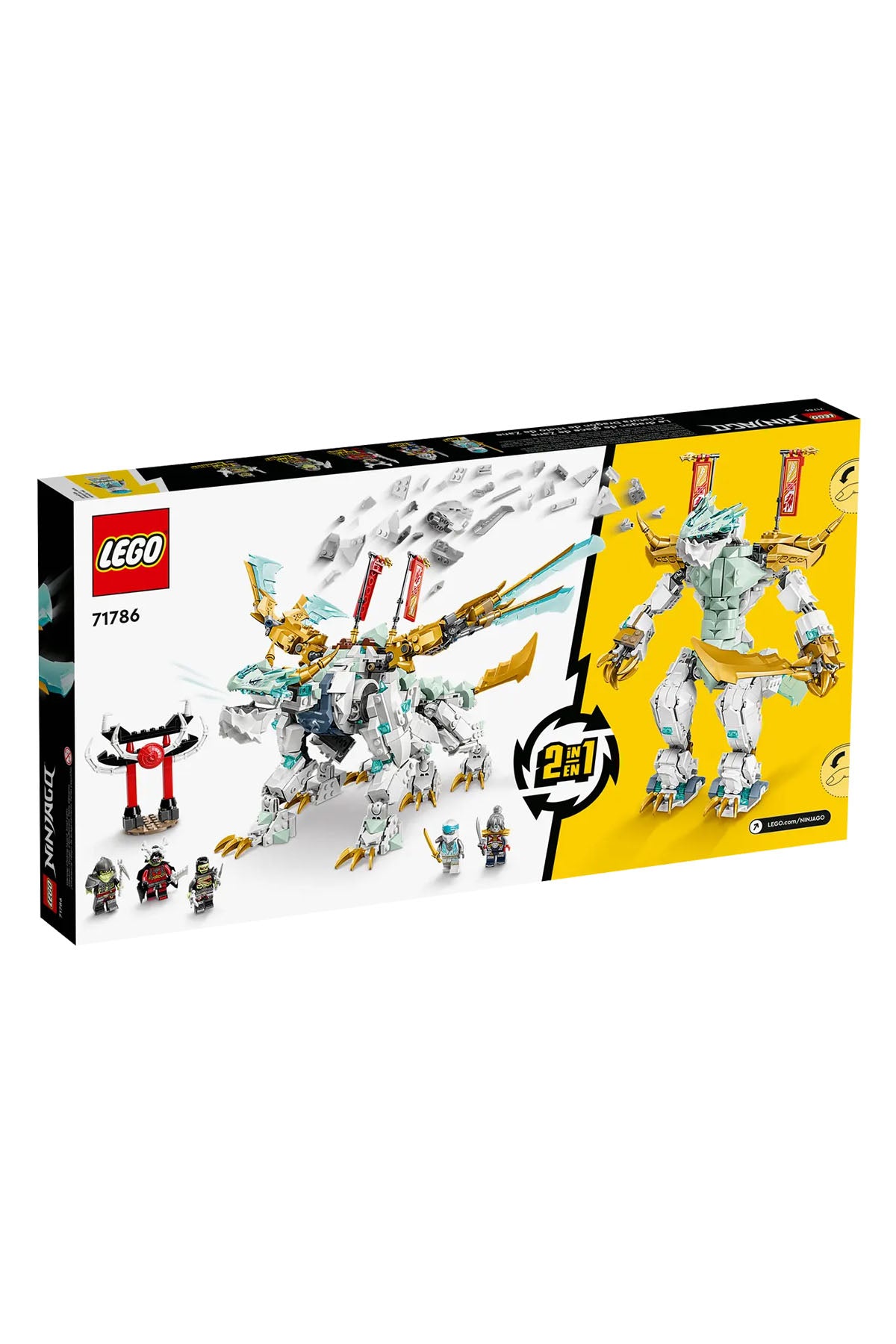 Lego Ninjago Zane'in Buz Ejderhası Yaratığı - 71786