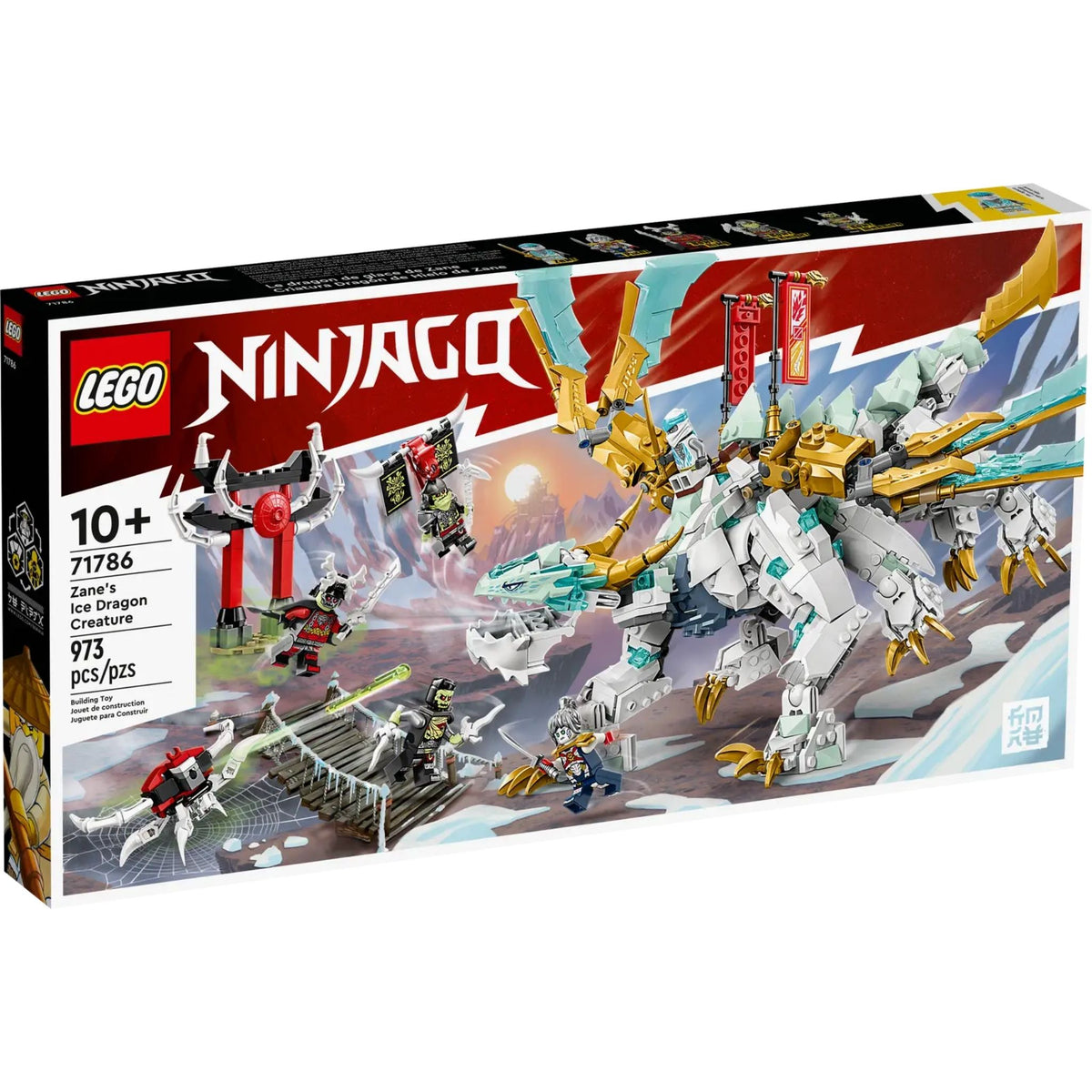 Lego Ninjago Zane'in Buz Ejderhası Yaratığı 71786