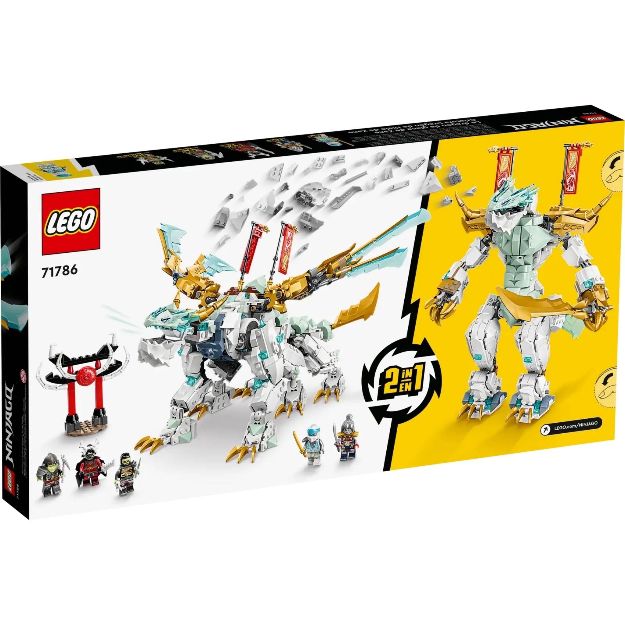 Lego Ninjago Zane'in Buz Ejderhası Yaratığı 71786