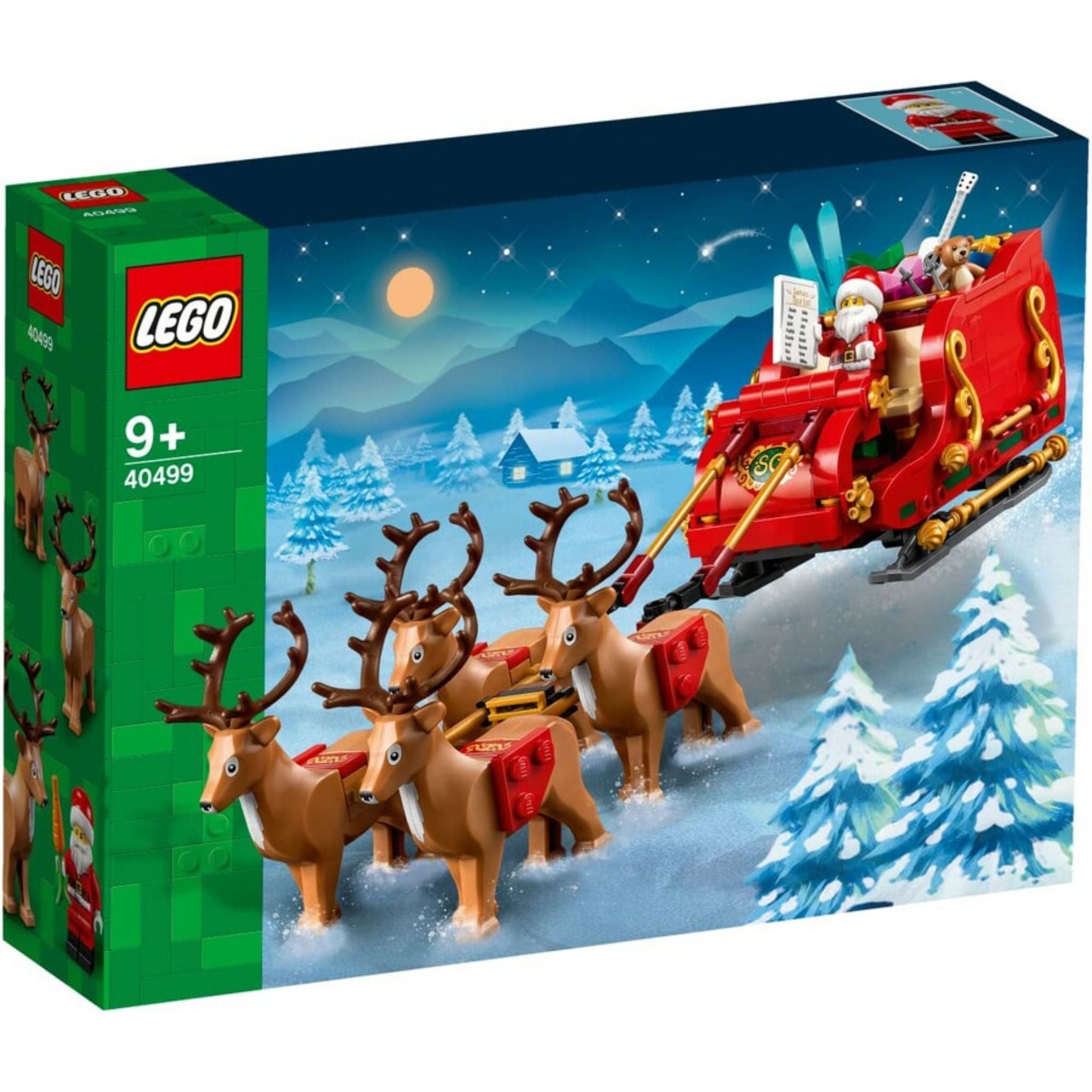 Lego Noel Baba Kızağı 40499 Yapım Seti 343 Parça