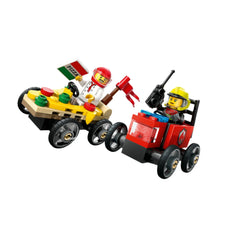 Lego City Pizza, İtfaiye ve Yarış Arabası 60458