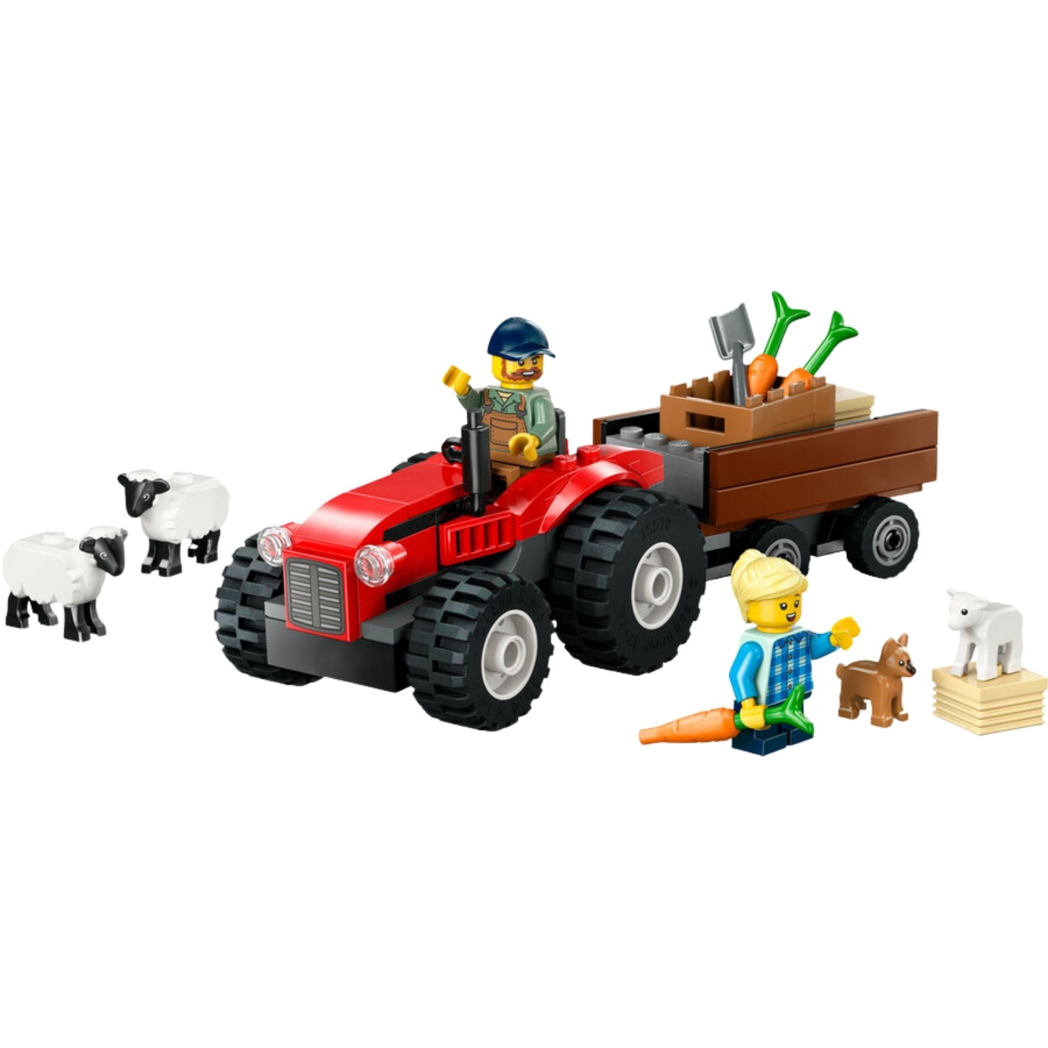 Lego City Römorklu Çiftlik Traktörü 60461