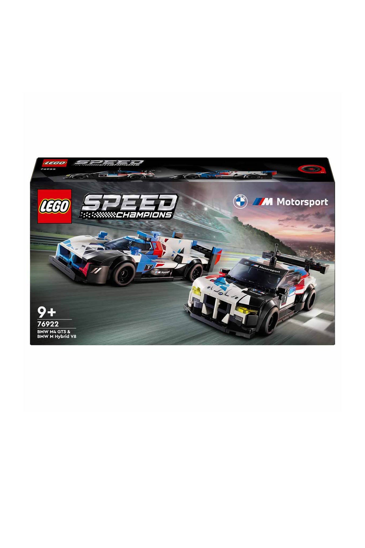 Lego Speed Champions BMW M4 GT3 ve BMW M Hybrid V8 Yarış Arabaları - 76922