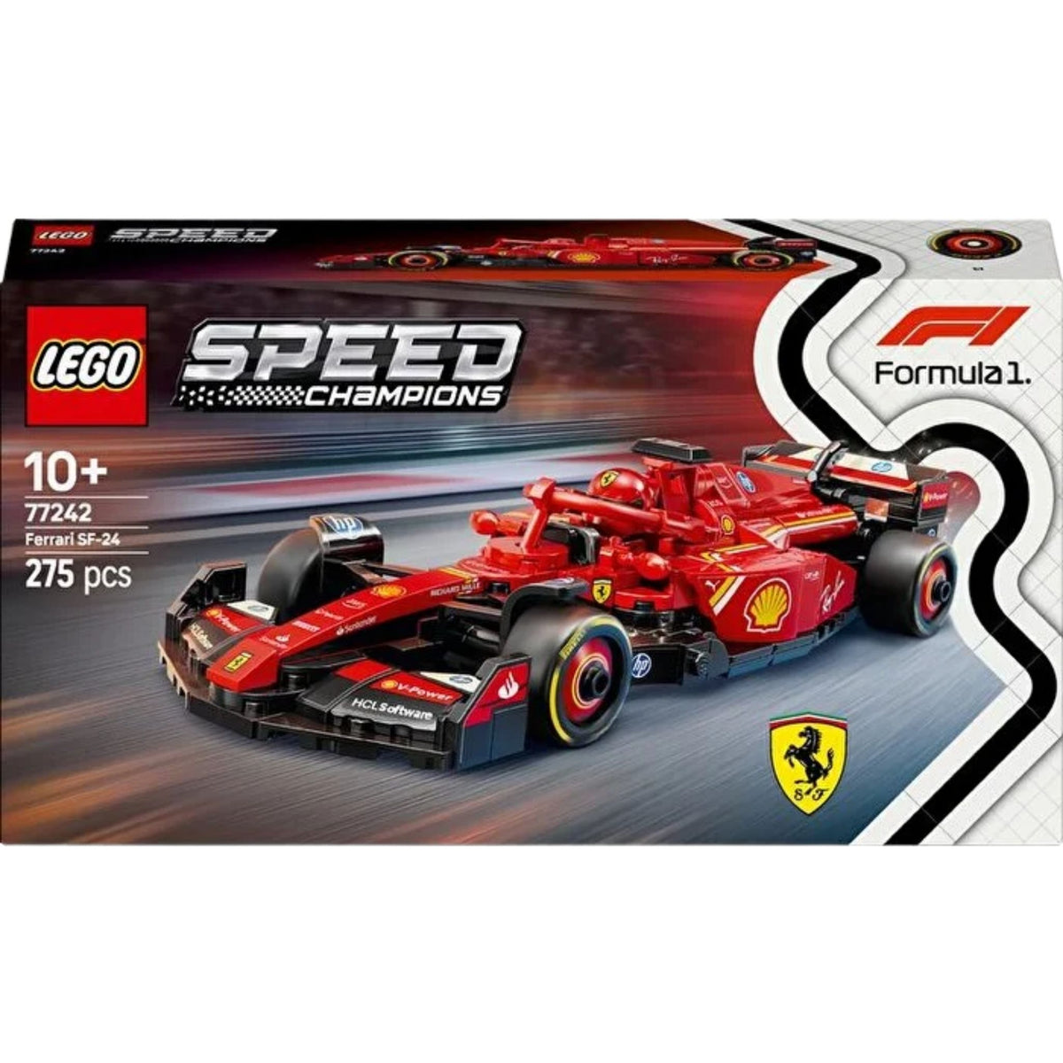 Lego Speed Champions Ferrari SF 24 F1 Yarış Arabası 77242