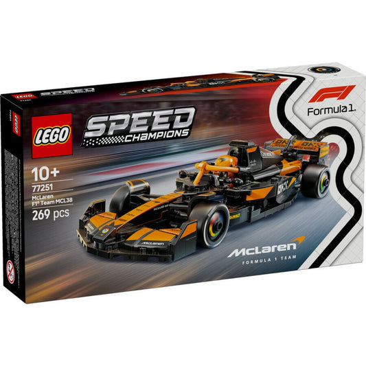 Lego Speed Champions McLaren F1 Team MCL38 Yarış Arabası Araç Seti 77251