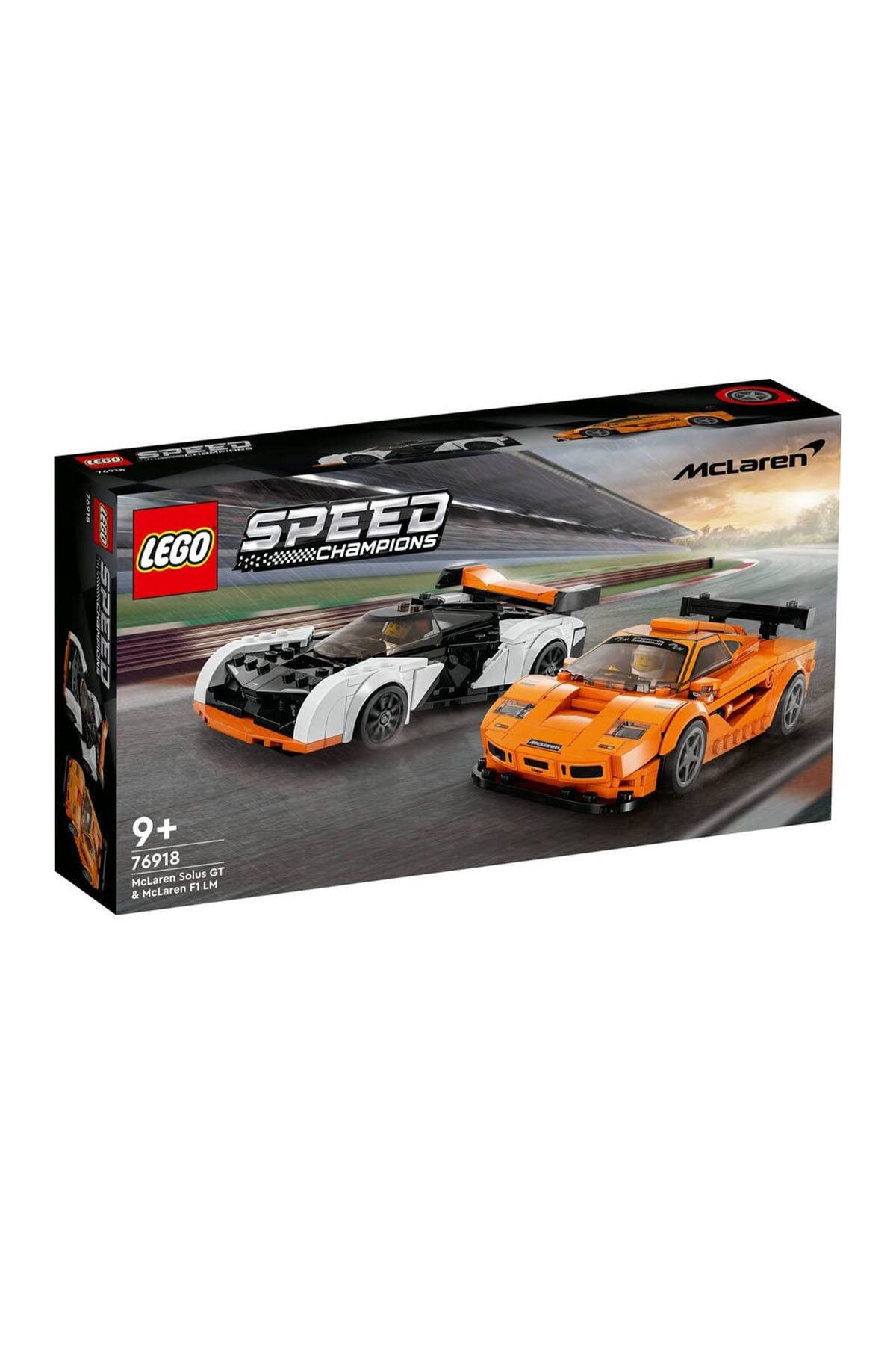 Lego Speed Champions McLaren Solus GT ve McLaren F1 LM - 76918