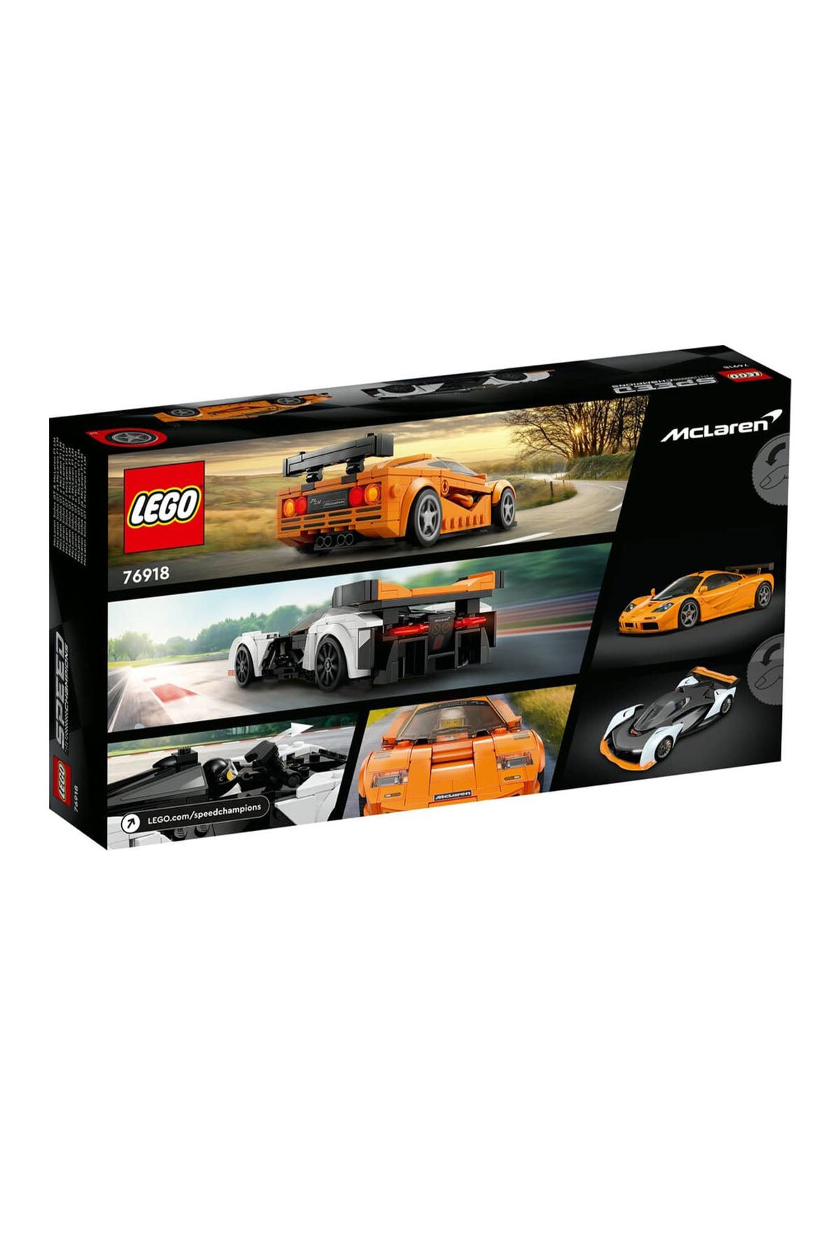 Lego Speed Champions Mclaren Solus Gt Ve Mclaren F1 Lm 76918