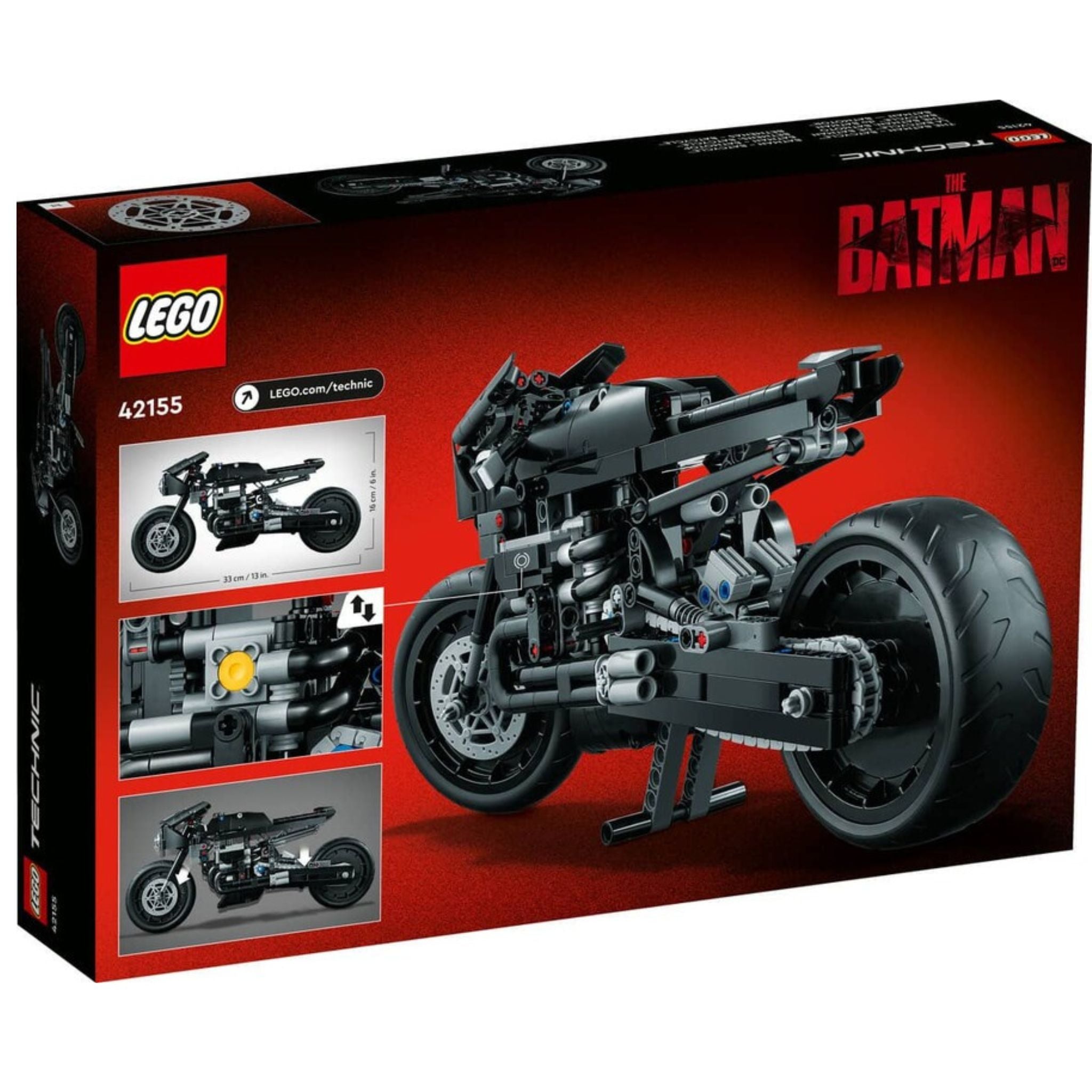 Lego Technic Batman Batcycle 42155