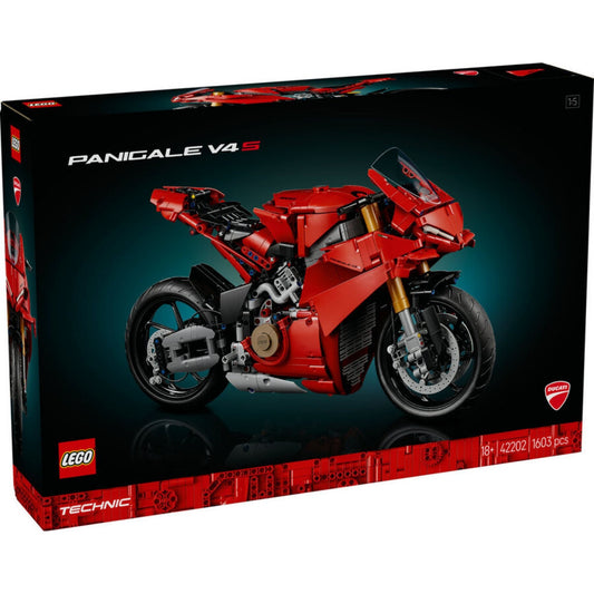 Lego Technic Ducati Panigale V4 S Motosiklet Modeli Yapım Seti 42202