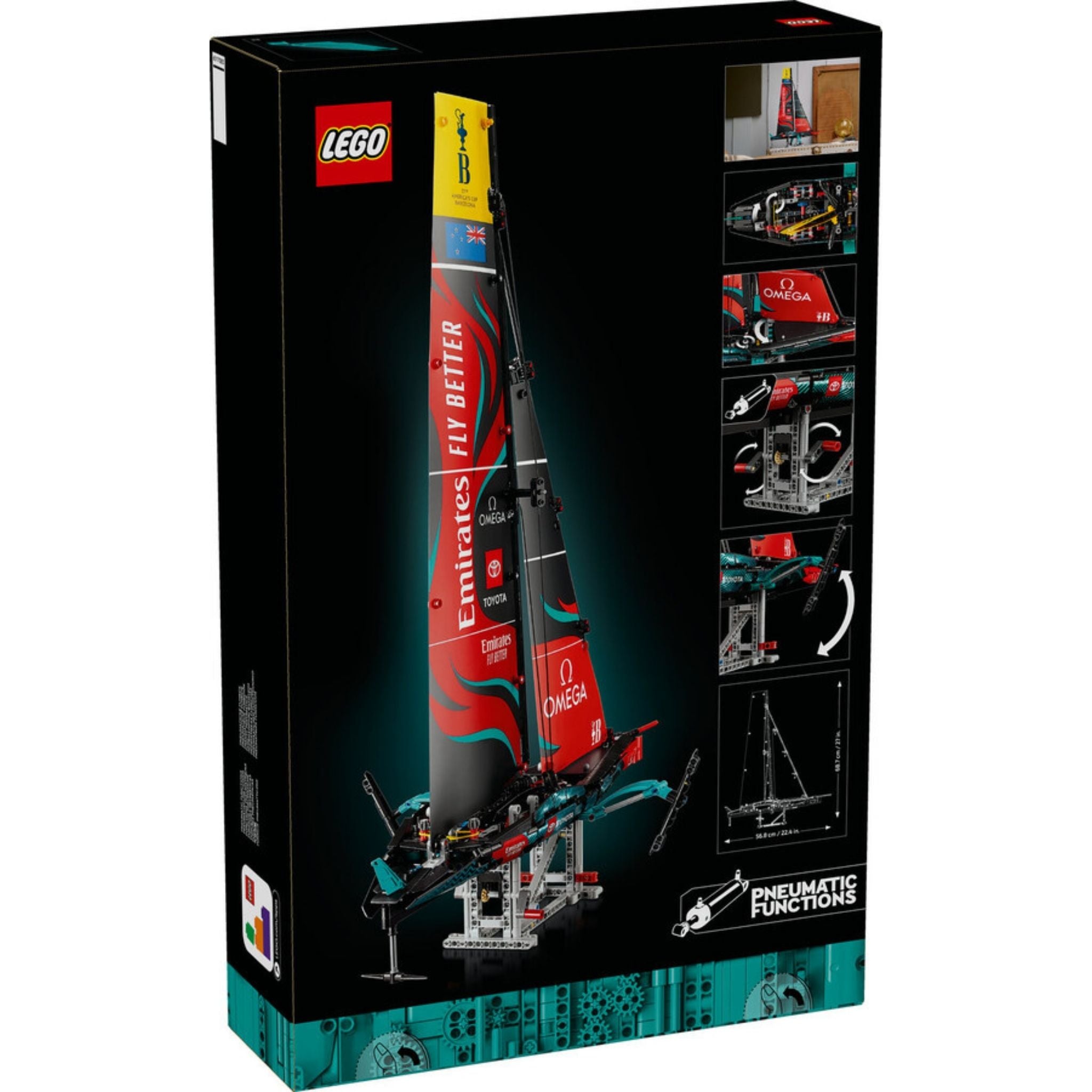 Lego Technic Emirates Team New Zealand AC75 Yat 42174