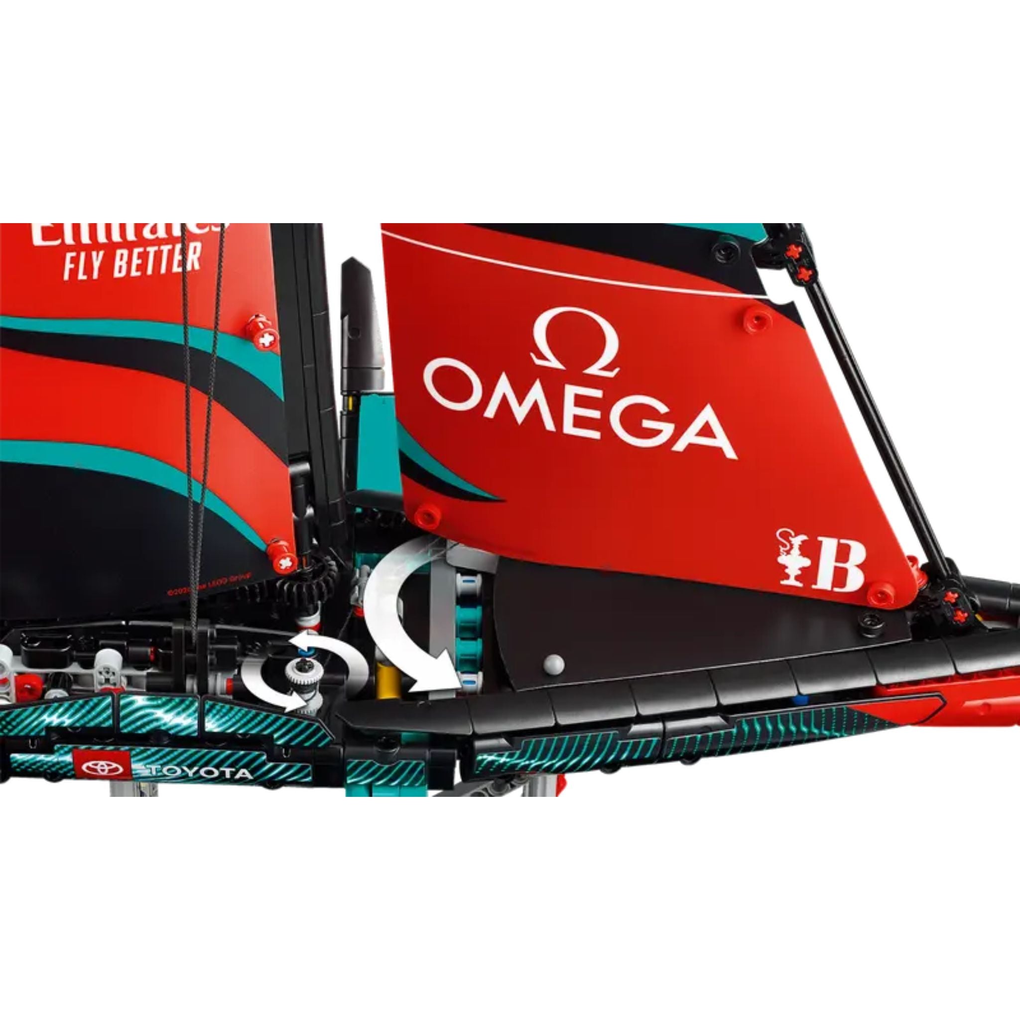 LEGO Technic Emirates Team New Zealand AC75 Yat 42174 - Yetişkinler için Yapım Seti (962 Parça)