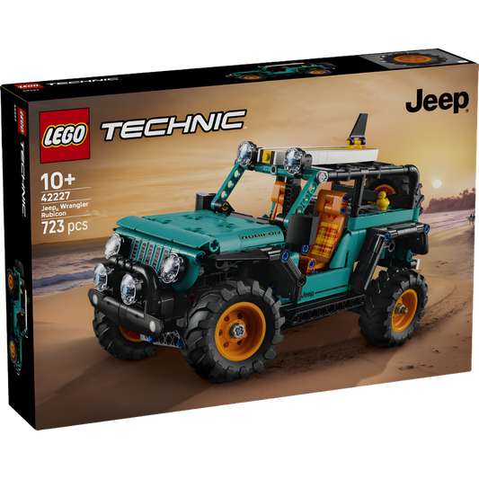 Lego Technic Jeep Wrangler Rubicon SUV 42227