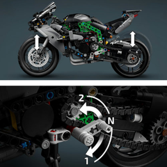Lego Technic Kawasaki Ninja H2R Motosiklet 42170