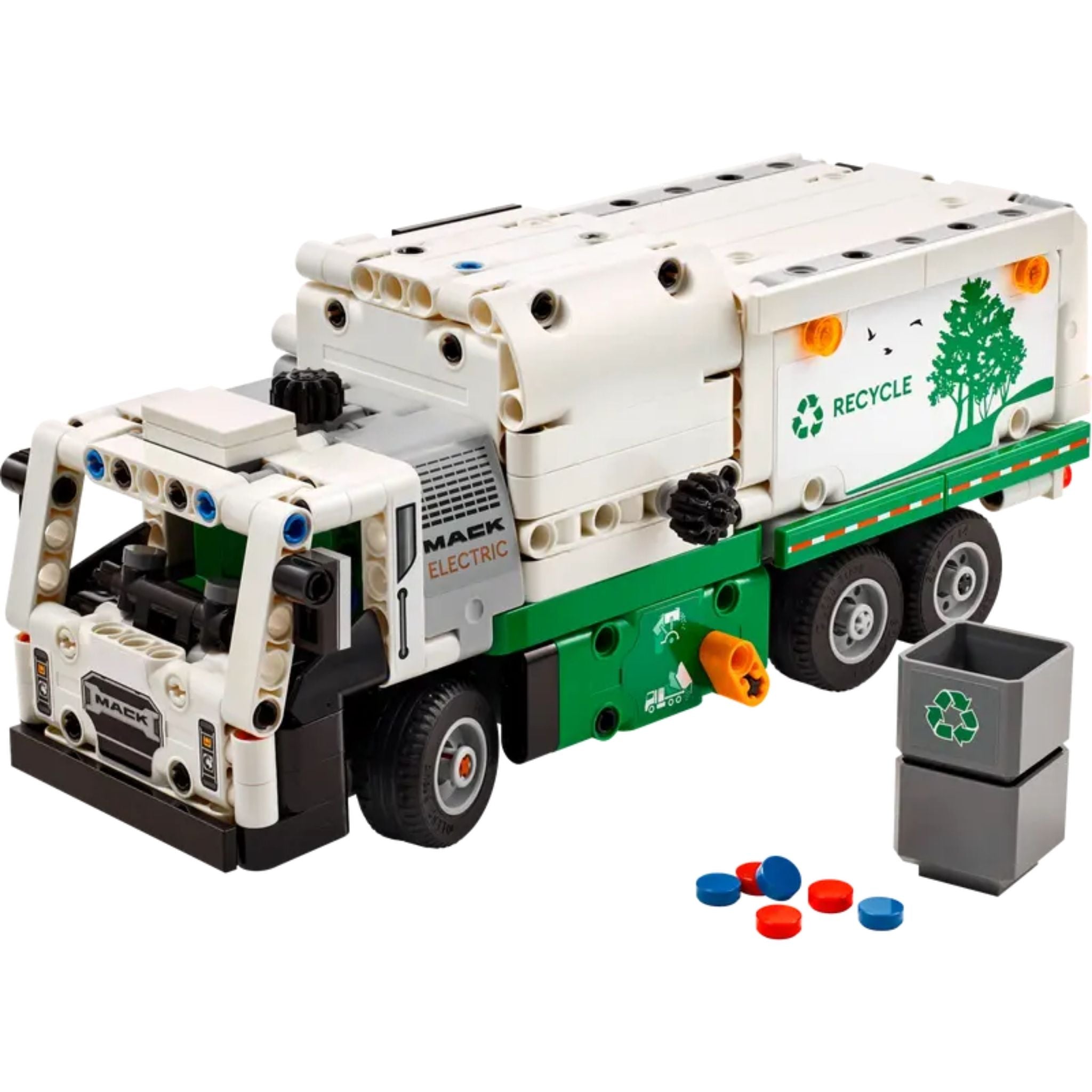 Lego Technic Mack LR Electric Çöp Kamyonu 42167