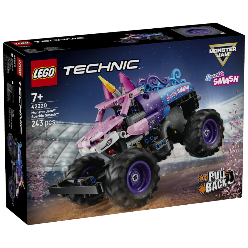 Lego Technic Monster Jam Sparkle Smash Çek–Bırak 42220