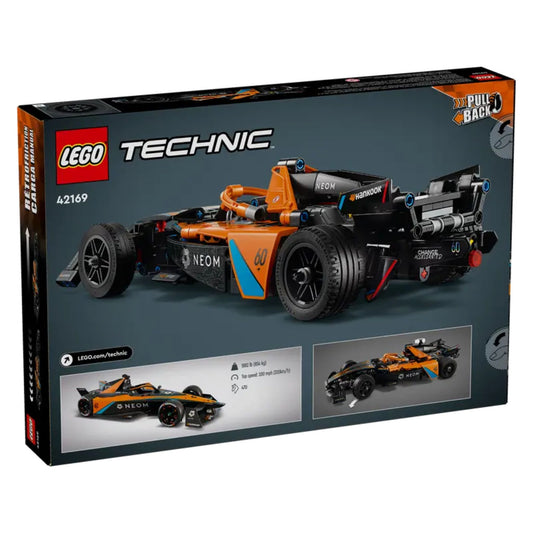 Lego Technic Neom Mclaren Formula E Yarış Arabası 42169 Yapım Seti (452 Parça)