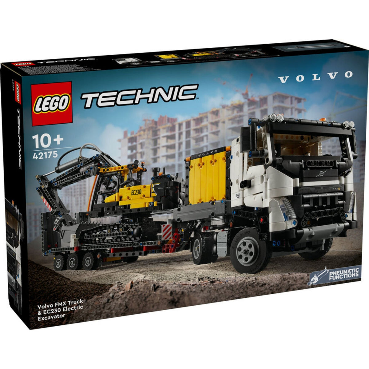 Lego Technic Volvo FMX Kamyon ve EC230 Elektrikli Ekskavatör 42175